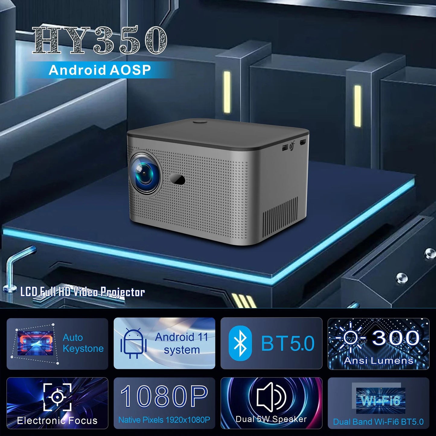 Mandy Mx350 Smart Projector
