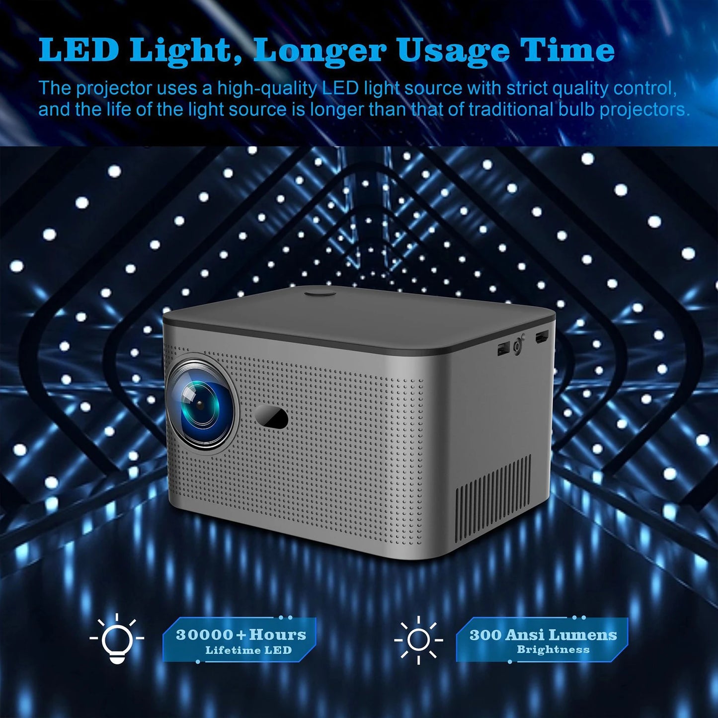 Mandy Mx350 Smart Projector
