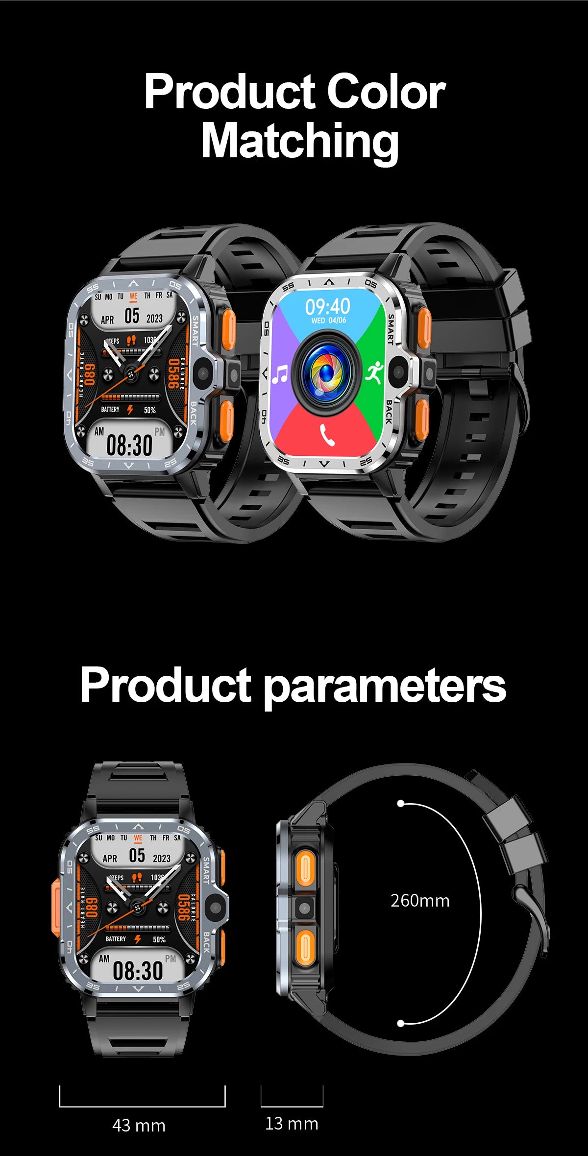 Mandy G2 Android Smart Watch