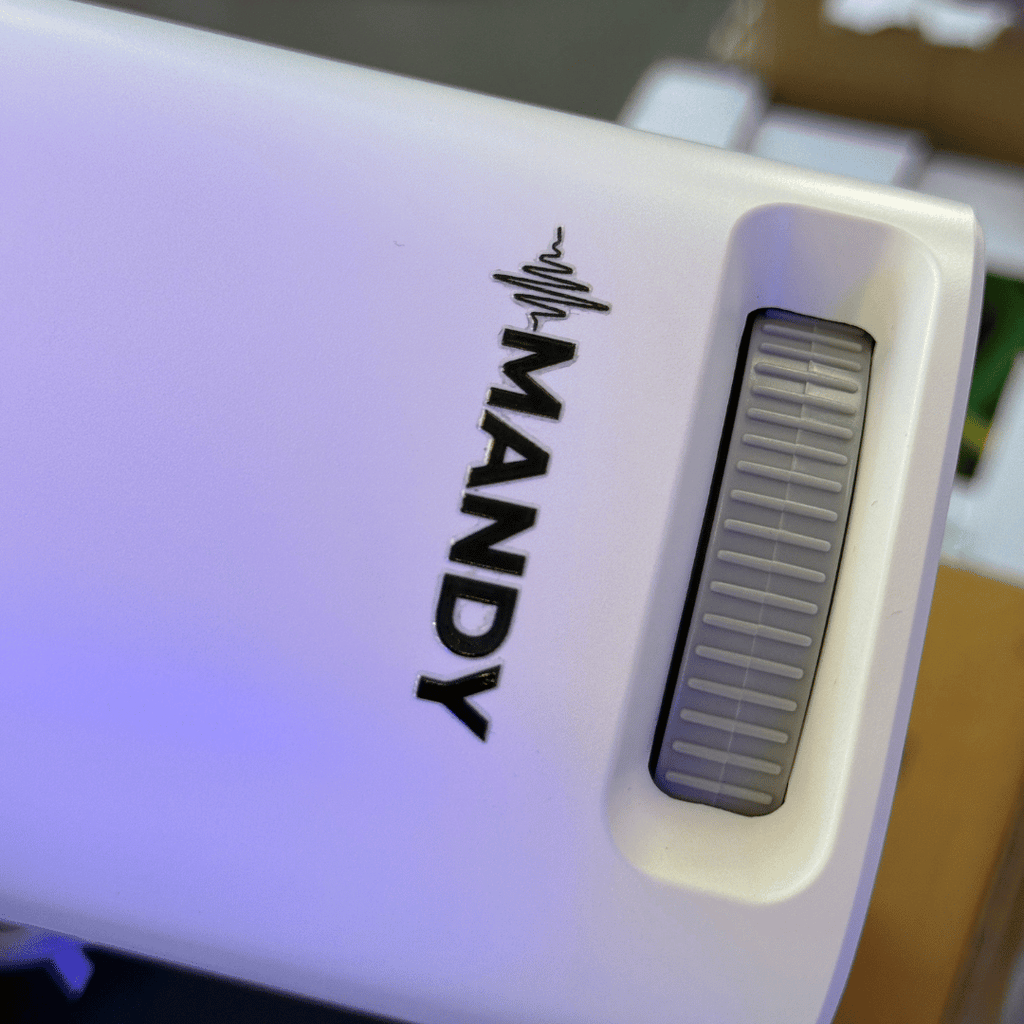 Purple Mandy smart mini projector