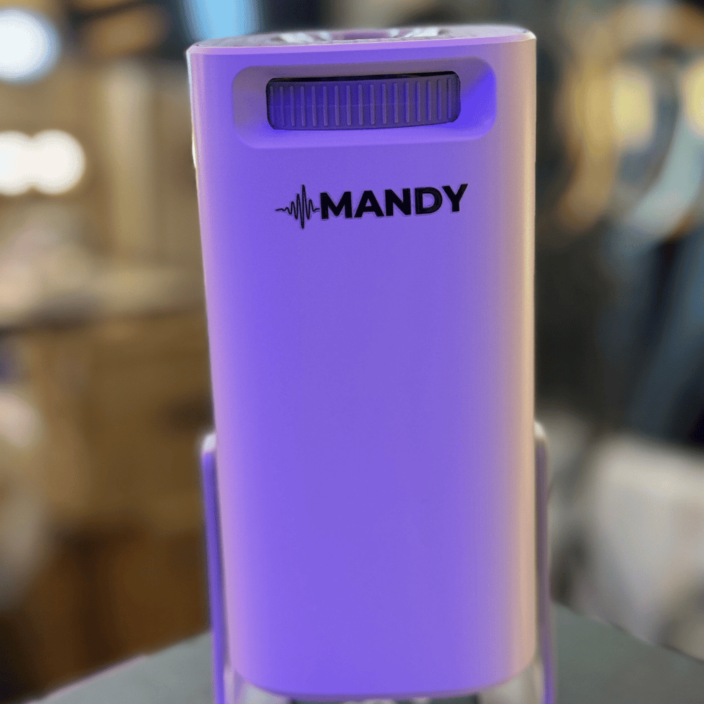 Purple Mandy smart mini projector