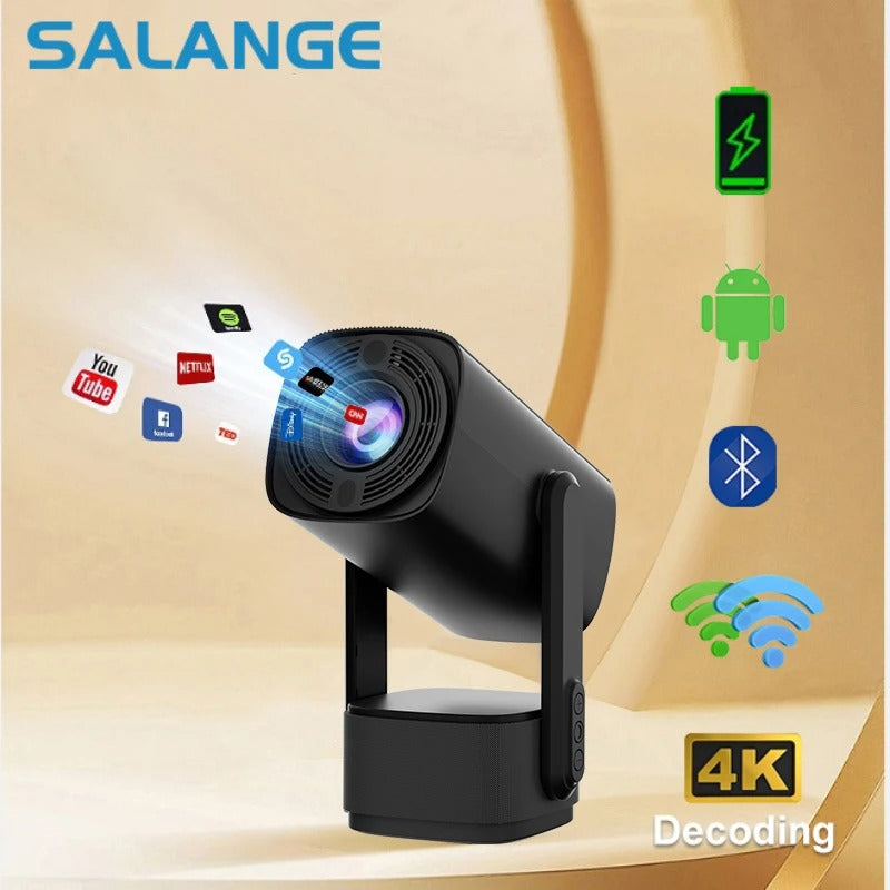 Mandy 4K Smart Rechargeable Projector